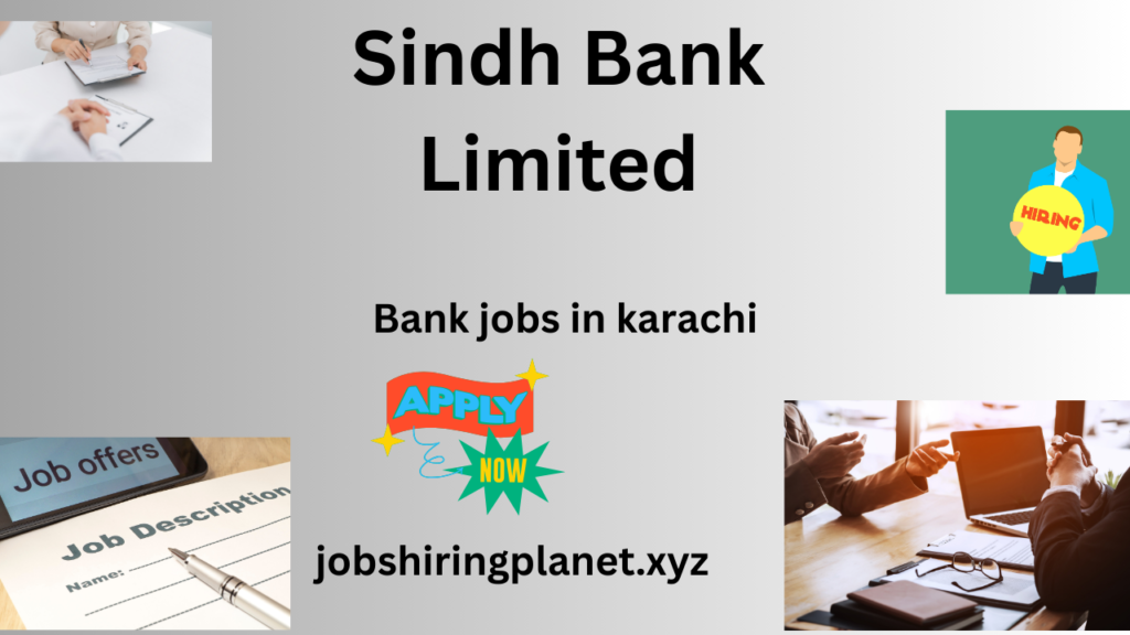 Bank jobs in karachi