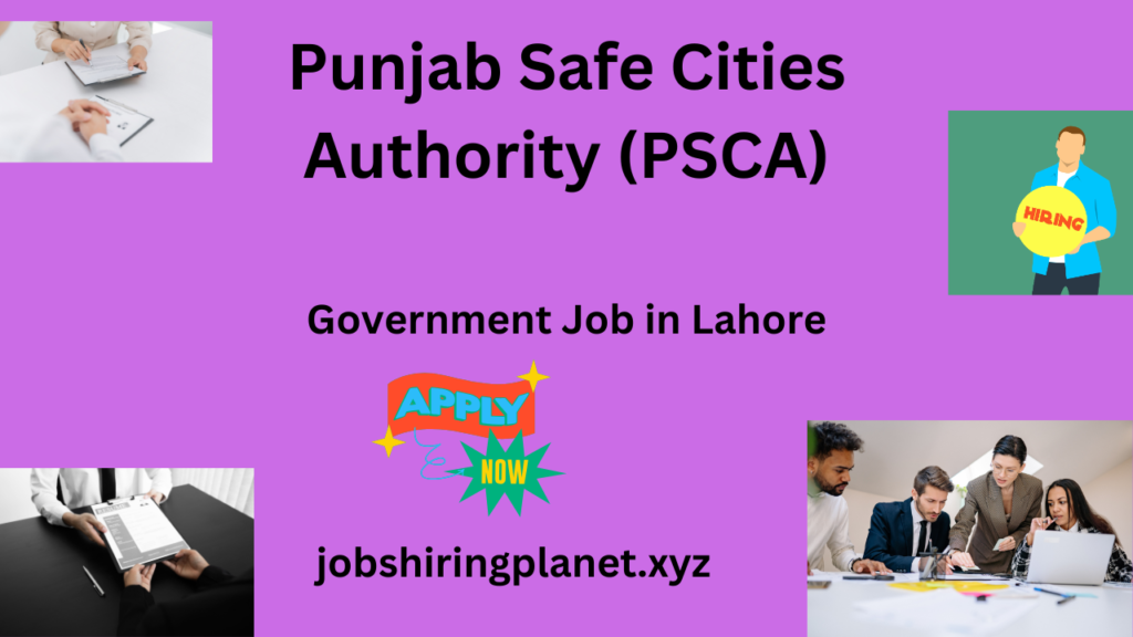 Government Job in Lahore 